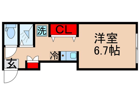 モリタヒルズの物件間取画像